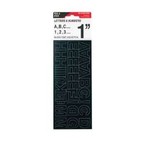  COSCO Vinyl Peel & Stick Letters and Numbers Stickers, 1 