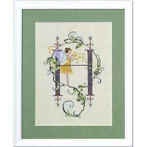  Letters From Nora   H   Cross Stitch Pattern Arts, Crafts 