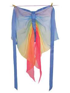 Fairy Wings Rainbow Waldorf Toy Sarahs Silks Silk Dress up New  