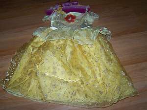   Disney Princess Belle Beauty & the Beast Costume Dress Up Halloween NW