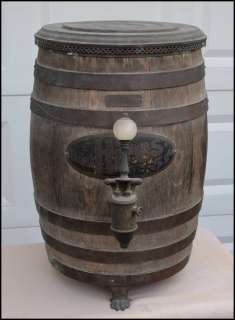   Root Beer Keg Soda Fountain Barrel Glass Float 1902 Beverage Dispenser