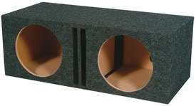 one dual 15 vented subwoofer mdf enclosure