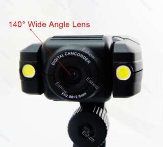 HD Car DVR Camcorder 140°Wide Angle Lens dual LED P5000  