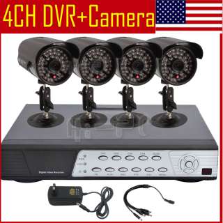   Surveillance Security CCTV Video DVR Indoor Camera System  