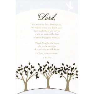  Lord, You Made Us (Dayspring 3963 0) Sympathy Card