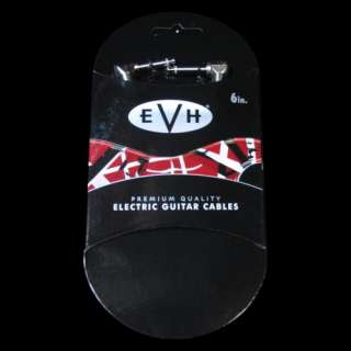 EVH Premium Instrument Cable Patch Angled 6 Inch Pedal  