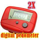 2X Walk Digital Electronic Pedometer Step Counter NEW