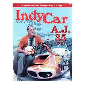  A.J. Foyt Autographed / Signed January 1992 Indy Car 