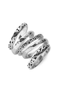 Lois Hill Set of Five Stackable Rings  