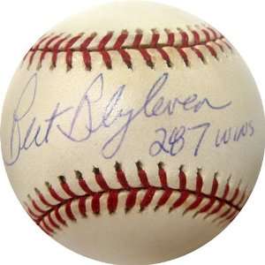 Bert Blyleven 287 Wins Autographed / Signed Baseball