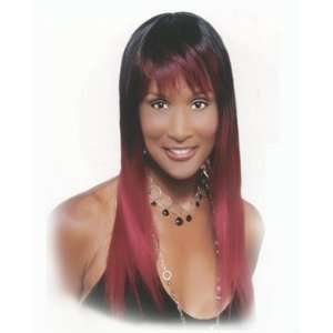 BEVERLY JOHNSON Penelope Wig (TT1B/132 Off Black Tipped with Burgundy 