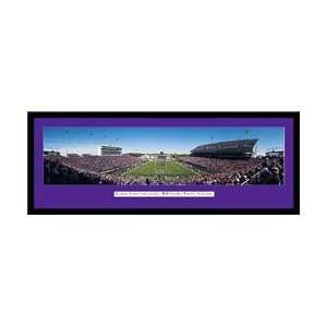Kansas State Bill Snyder Family Stadium Framed Poster  
