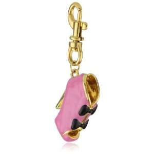  nOir For Barbie Pink And Black Bootie Shoe Charm Jewelry