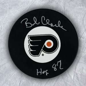 Bobby Clarke Autographed Philadelphia Flyers Hockey Puck