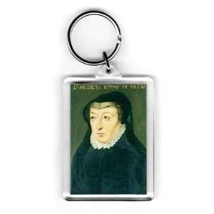 Catherine de Medici (oil on panel) by French School   Acrylic Keyring 