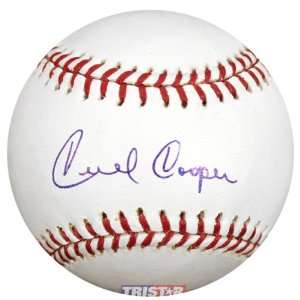  Cecil Cooper Autographed Baseball
