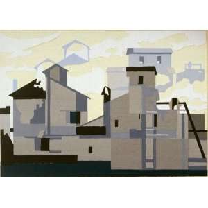  FRAMED oil paintings   Charles Sheeler   24 x 18 inches 