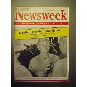 Admiral Chester Nimitz November 6, 1944 Newsweek Magazine 