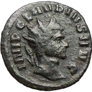 CLAUDIUS II Gothicus 268AD Rare Authentic Ancient Roman Coin Soldier w 