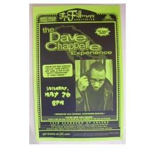 Dave Chappelle Handbill Poster The Show