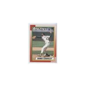  1990 Topps #670   Dennis Eckersley Sports Collectibles