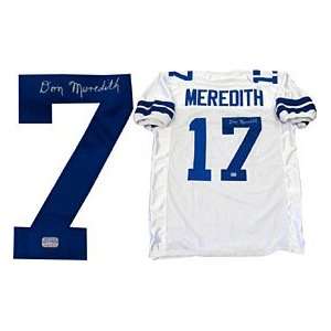 Don Meredith Autographed / Signed Dallas Cowboys Jersey
