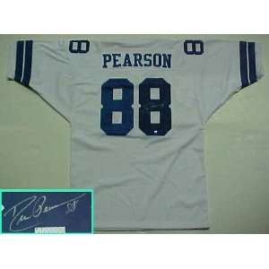 Drew Pearson Hand Signed Cowboys Throwback Jersey