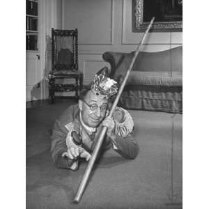  Comedian Ed Wynn Clowning as the King Bubbles Photographic 