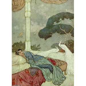  Hand Made Oil Reproduction   Edmund Dulac   32 x 44 inches 