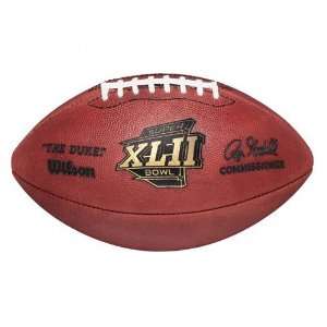 Eli Manning Autographed SB XLII Football