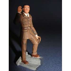   War II General George C. Marshall (54mm/2.25 tall) Metal Figurine