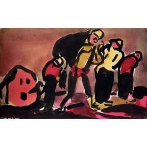  FRAMED oil paintings   Georges Rouault   24 x 14 inches 