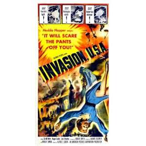  Invasion USA Poster Movie 20 x 40 Inches   51cm x 102cm Gerald Mohr 
