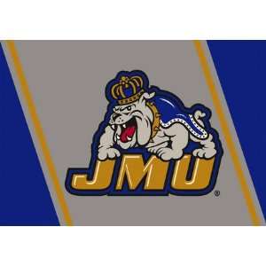  James Madison Dukes 5 4x 7 8 Team Spirit Area Rug 