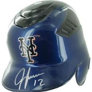 Jeff Francoeur Autographed New York Mets Batting Helmet   Autographed 