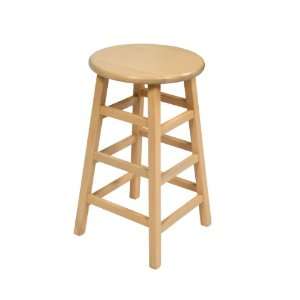  John Boos 30 Inch Natural Birch Collegiate Stool