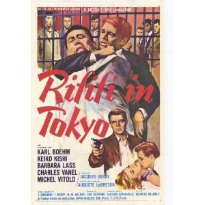 Rififi in Tokyo (1963) 27 x 40 Movie Poster Style A 