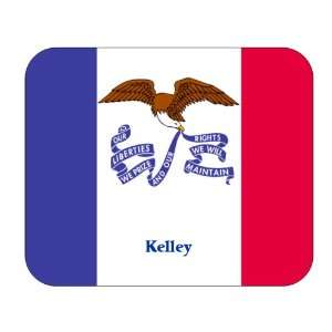  US State Flag   Kelley, Iowa (IA) Mouse Pad Everything 