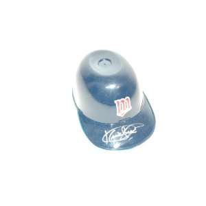 Kirby Puckett Minnesota Twins Mini Batting Helmet Autographed 