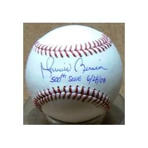 Mariano Rivera Signed Ball   500 Saves   Autographed Baseballs