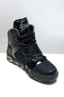 Diesel Im Pression Mid Black/camo High Tops for men  