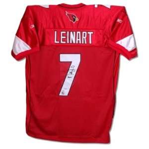 Matt Leinart Signed Reebok Red Cardinals Jersey