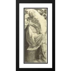 Grunewald, Matthias 15x24 Framed and Double Matted Study of an Apostle