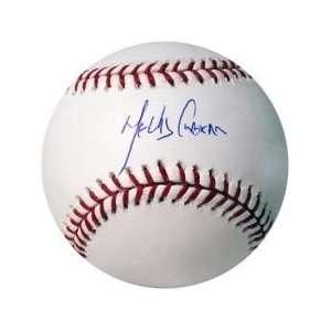 Melky Cabrera Autographed/Hand Signed MLB Baseball New York Yankees