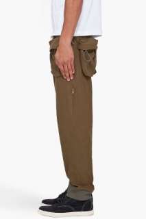 Mods Green Pocket Pants for men  