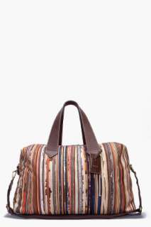 Paul Smith torn Paper Stripe Holdall for men  