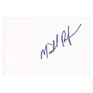MICHAEL ROSENBAUM Signed Index Card In Person