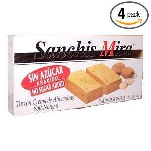 Goya Sanchis Mira Sin Azucar Jijona, 7 Ounce Units (Pack of 4)  