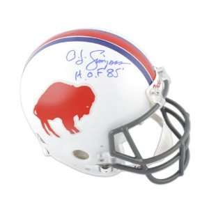 O.J. Simpson Autographed Pro Line Helmet  Details 