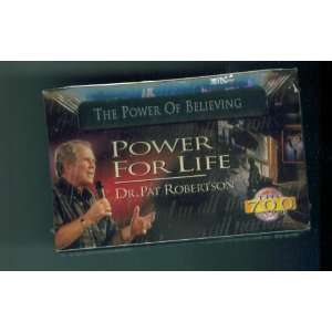   THE POWER OF BELIEVING. DR. PAT ROBERTSON. CASSETTE 